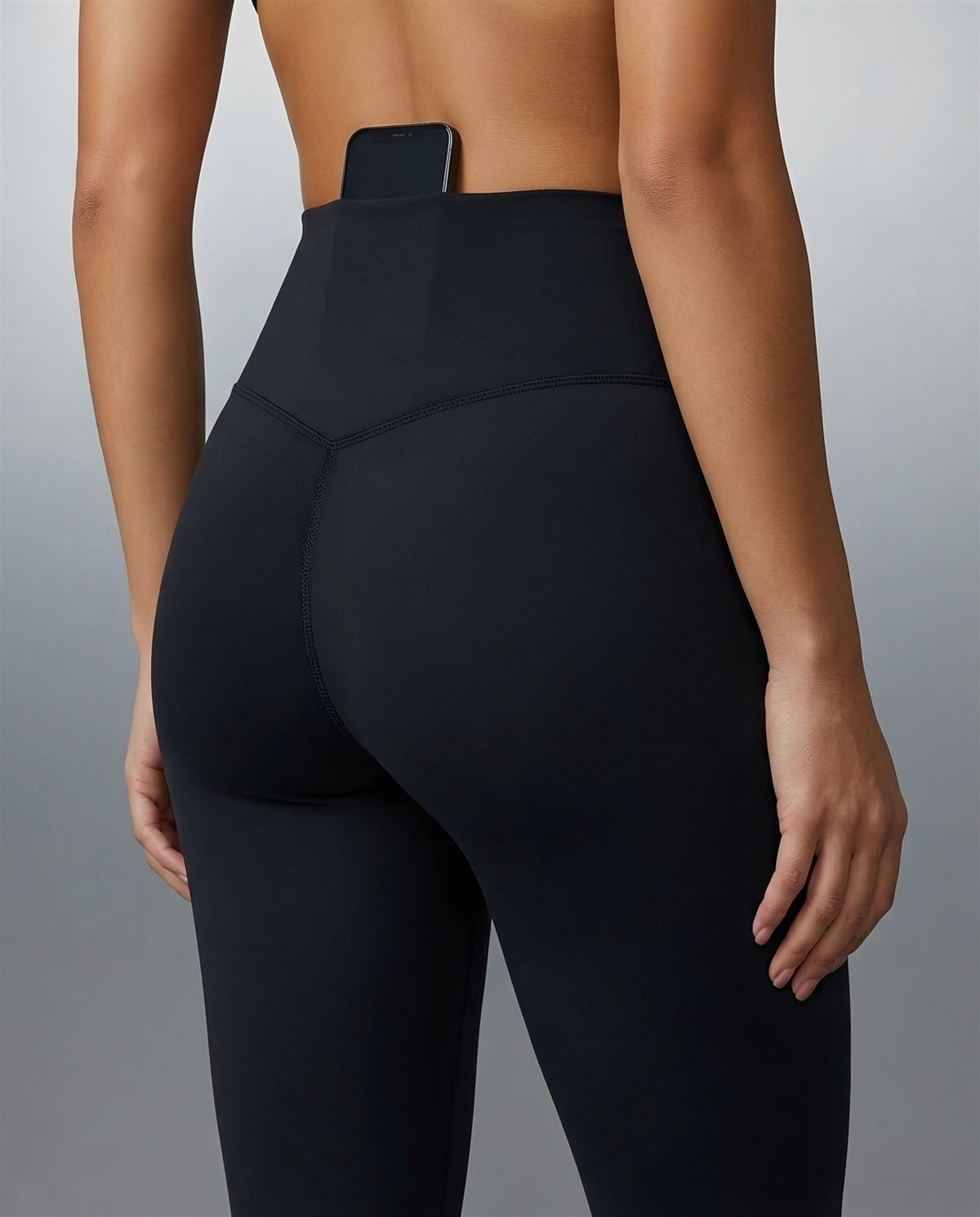 Sculpt High-Waisted Pocket Leggings in Black