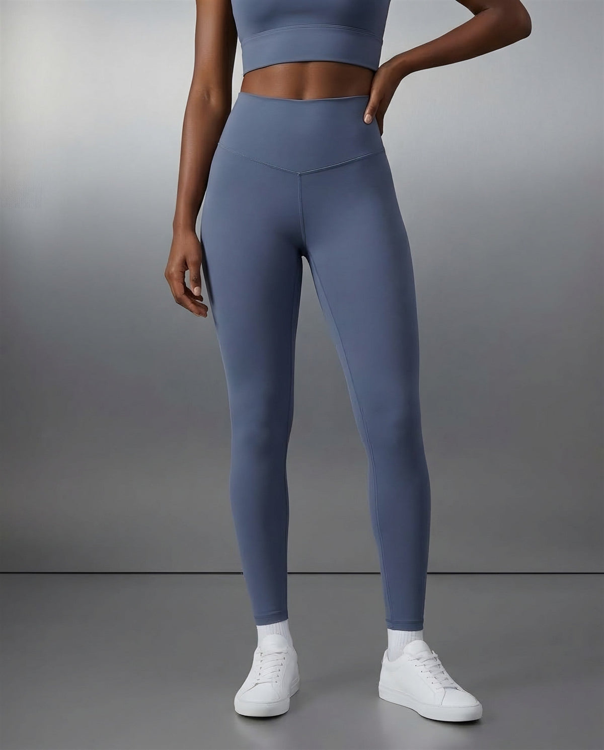 Sculpt High-Waisted Pocket Leggings in Blue