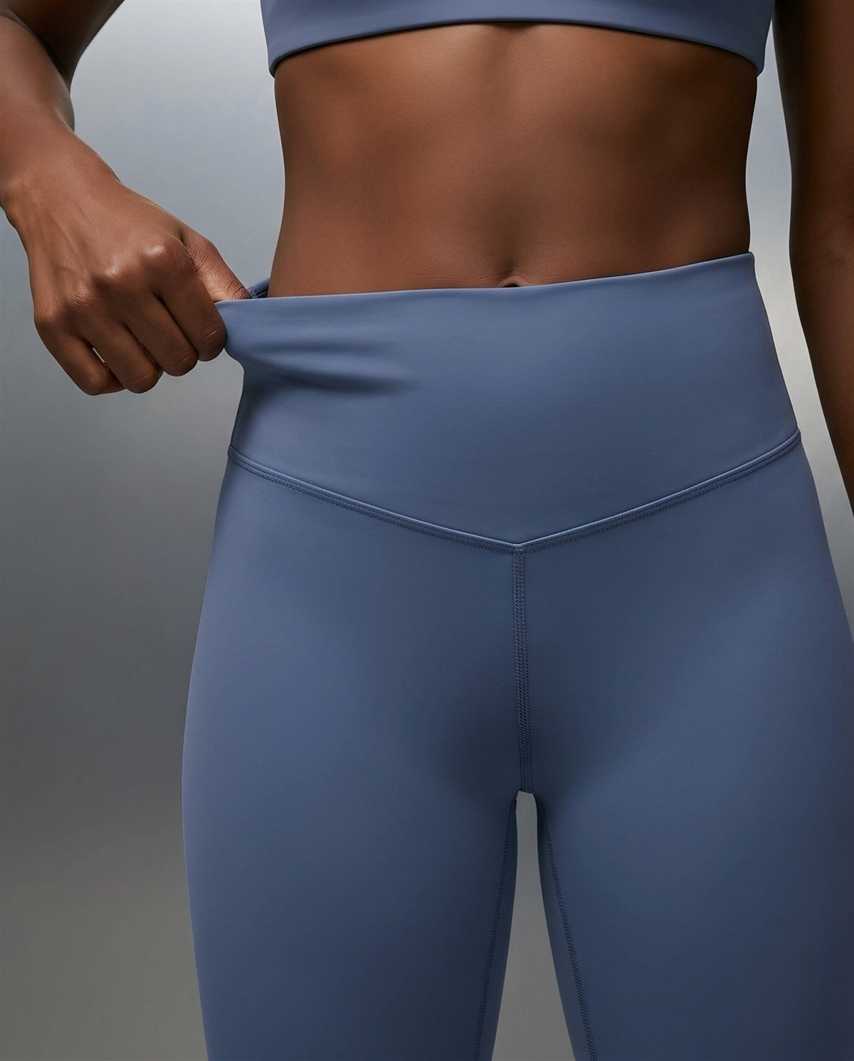 Sculpt High-Waisted Pocket Leggings in Blue