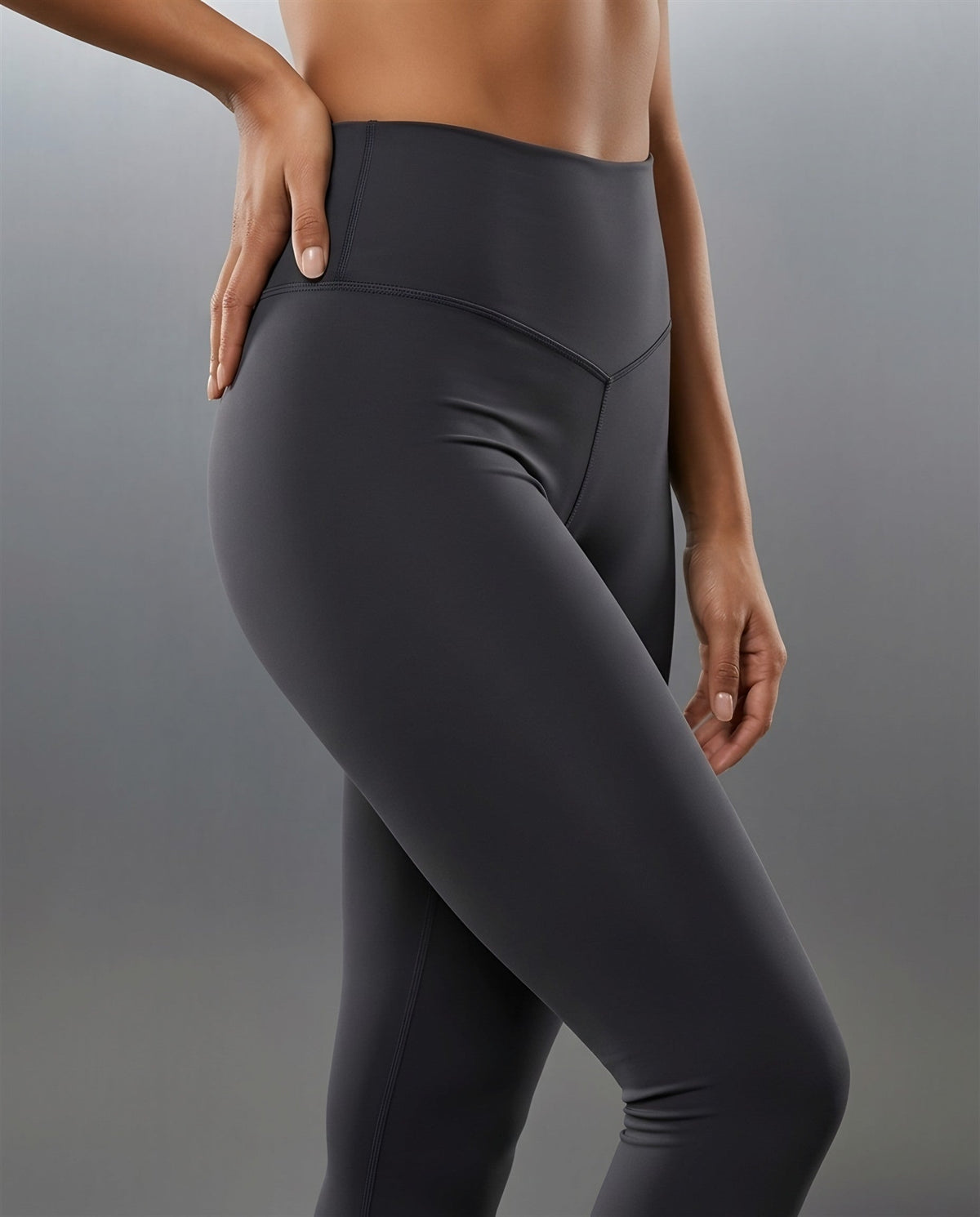 Sculpt High-Waisted Pocket Leggings in Grey