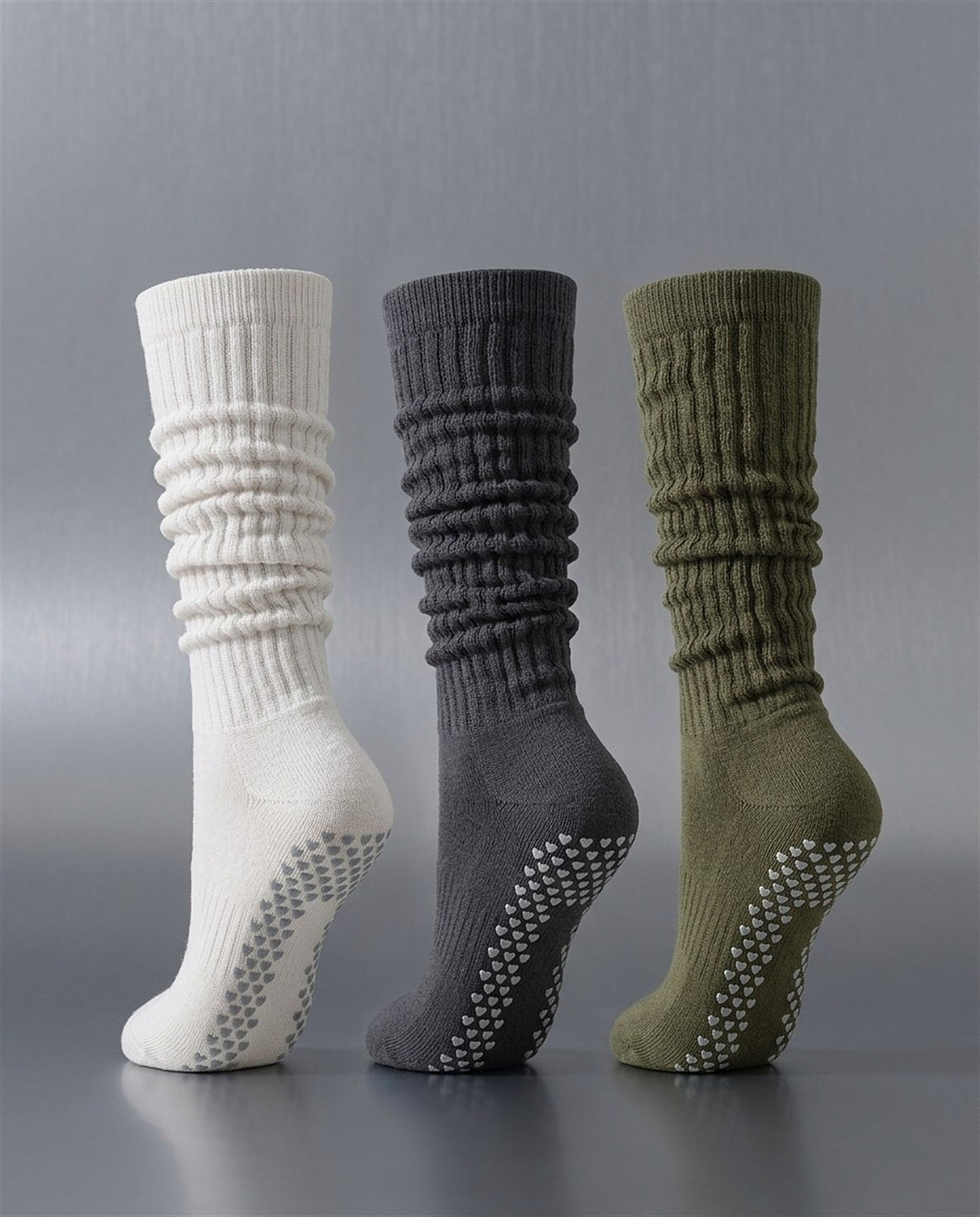 Slouch Grip Socks (3-Pack)