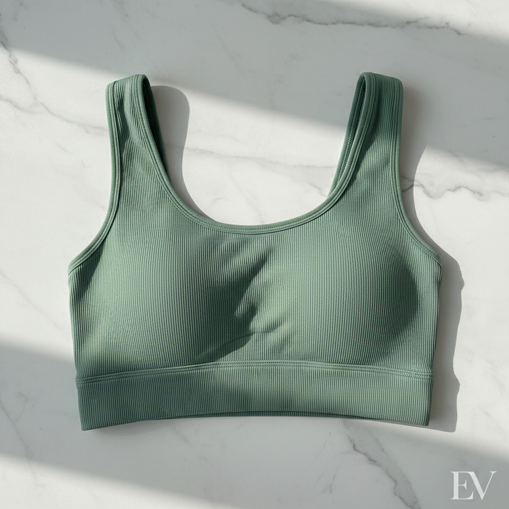 Eveloa Sports Bra Sage Green