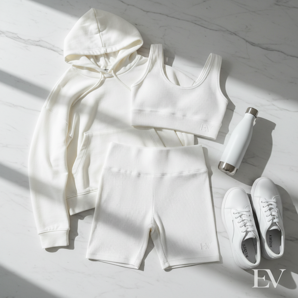Eveloa Shorts White